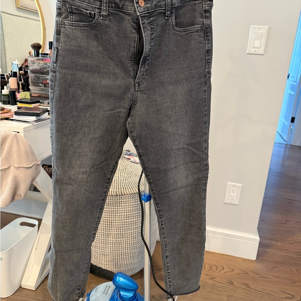 Gray Denim Jeans